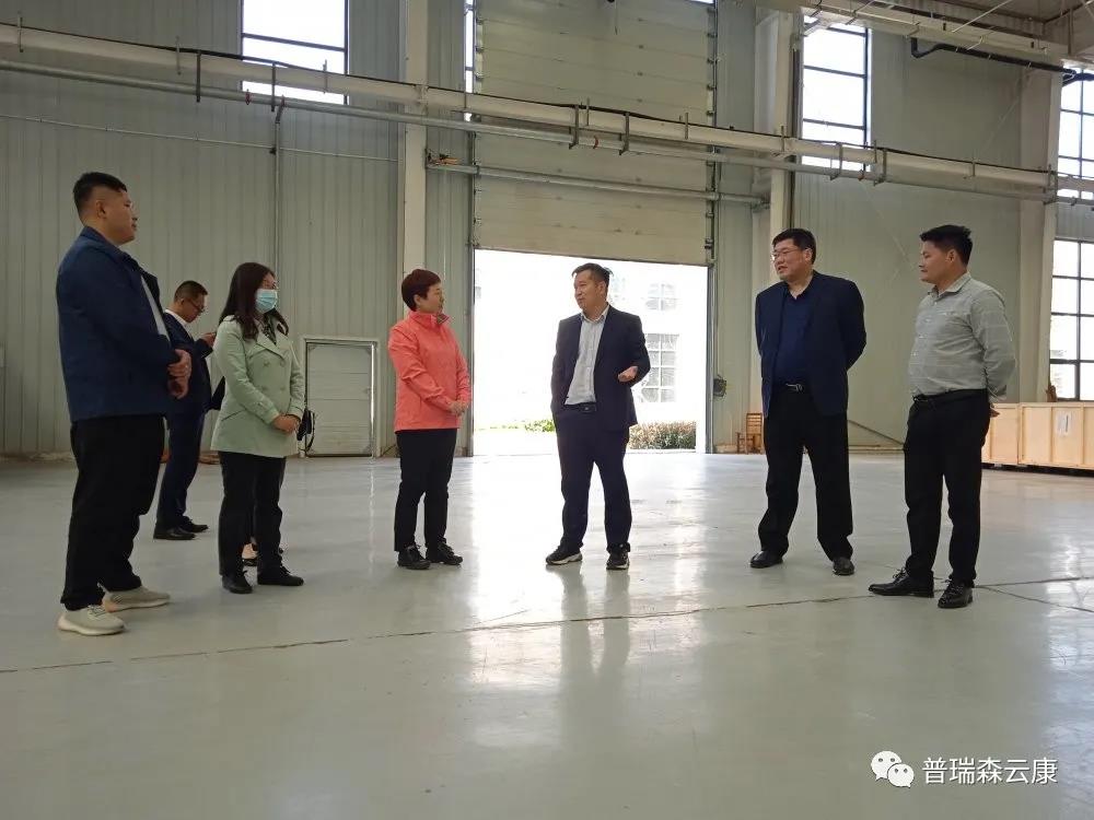 “鄭大一附院”領導蒞臨普瑞森參觀考察,醫療健康平臺再獲肯定